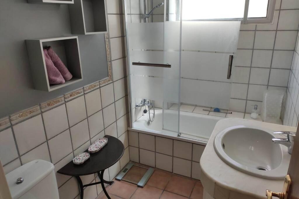 Dos Habitaciones & Prkn & Piscina Climatizada & Jardin - Casa Winslo プエルト・デ・ラ・クルス エクステリア 写真